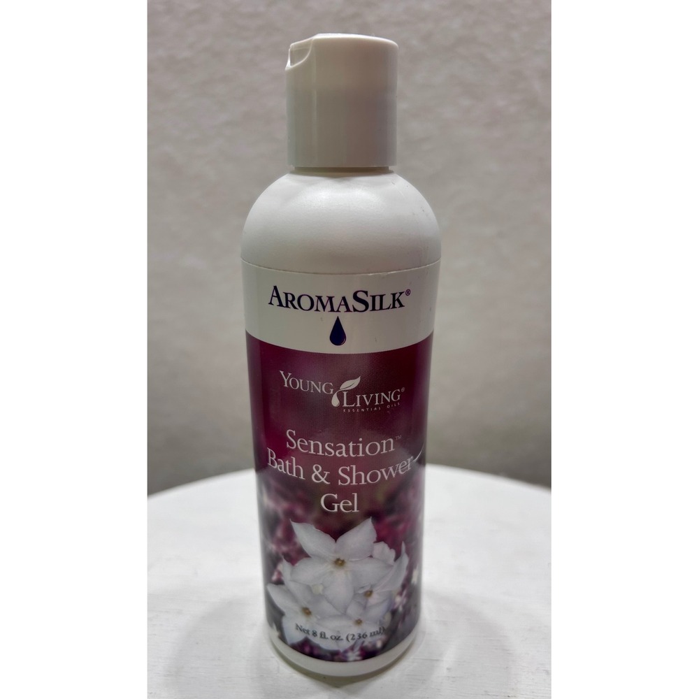 Young Living AromaSilk Sensation Bath and Shower Gel 8 oz Essential Oils Sealed